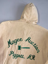 Vintage Carhartt Active Hooded Jacket With Embroidered Back Text L-30,C-63