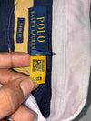 Polo Ralph Lauren Navy & Gold Striped Rugby Shirt Classic Fit (XL)