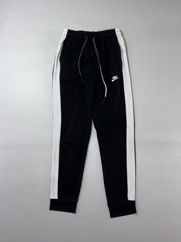 Nike Side-Stripe Black Joggers (W:27) (L:38.5)
