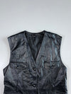 Super Premium Original Leather Vest Women’s (M)
