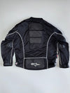 Alpinestars Original Black Mesh Motorcycle Racing Jacket (PADDED) (XL)