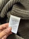 Carhartt | Olive Brown Chunky Rib Knit Sweater – Raglan Sleeve | (M)