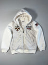 Jeep Quilted Patchwork Hooded Jacket – (S)