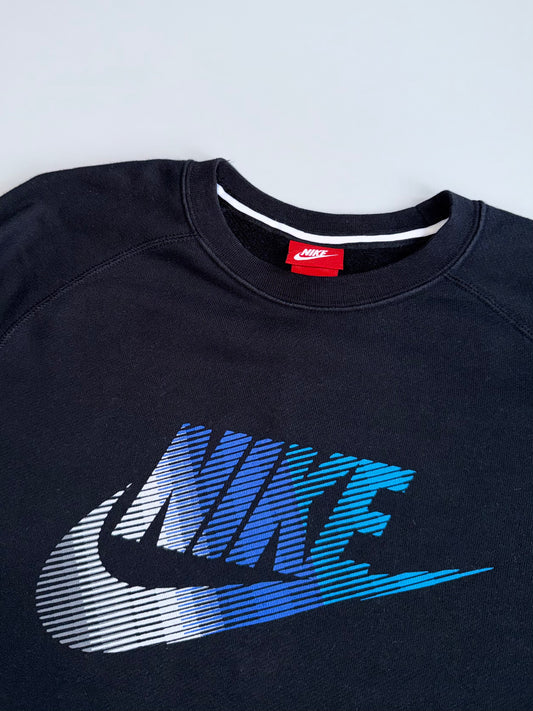Nike | Black Graphic Crewneck | (M)