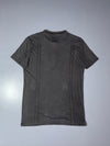 G-Star Raw “GSRD” Henley T-Shirt – Washed Grey, Raw Cargo Line (M)