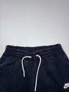 Nike Patch-Detail Black Cuffed Joggers (W:28) (L:37)