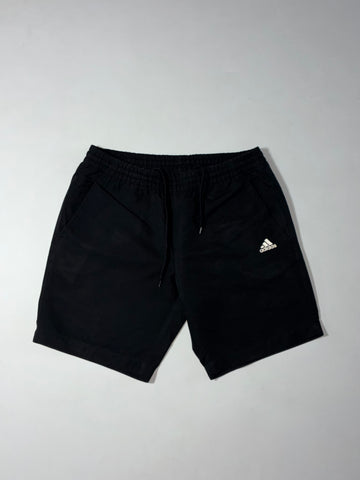 Vintage Adidas Black Nylon Track Shorts (W:28) (L:15)