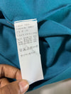 Adidas Golf Teal & Yellow Quarter-Zip Performance Pullover (XL)