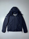Superdry Original Windcheater Quilted Hooded Jacket – Navy,(M)