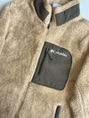Columbia Sherpa Fleece Zip-Up Jacket  (S/M)