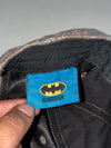 Batman Herringbone Snapback Cap – Snakeskin Texture Brim (Adjustable)