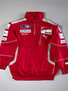 Puma Ducati Corse Red Racing Half-Zip Sweatshirt – Sponsor Patches | (XL)