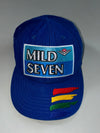 Vintage Mild Seven Blue Racing Embroidered Cap (Adjustable)