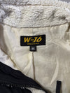 W-16 Double Sixteen White Sherpa Fleece Jacket (M)