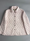 Burberry Quilted Jacket – Blush Pink, House Check Lining, Made in England women’s (L)