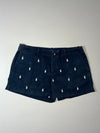 Polo Ralph Lauren Navy Pony Embroidered Women’s Shorts (W:32) (L:12)