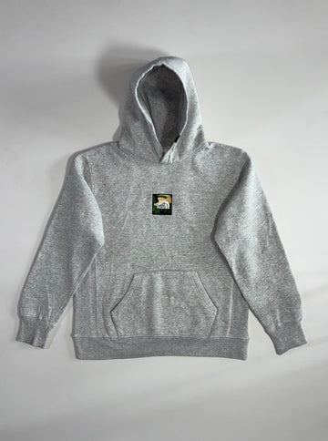 The North Face Camo Box Logo Hoodie – Grey (M)