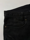 Spirit Motors Black Leather Bootcut Pants (W:34) (L:39)