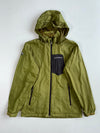 Montbell Olive Green Hooded Windbreaker Jacket (L)