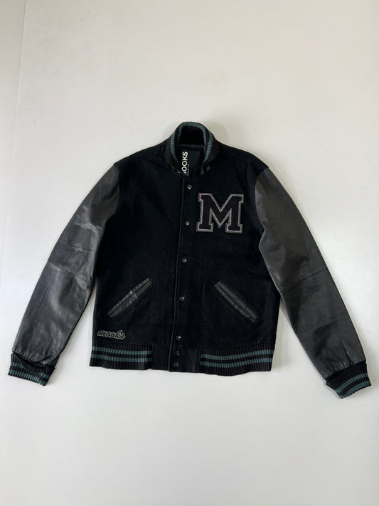 ZSuper Premium Vintage Varsity Jacket Leather Sleeves (L)
