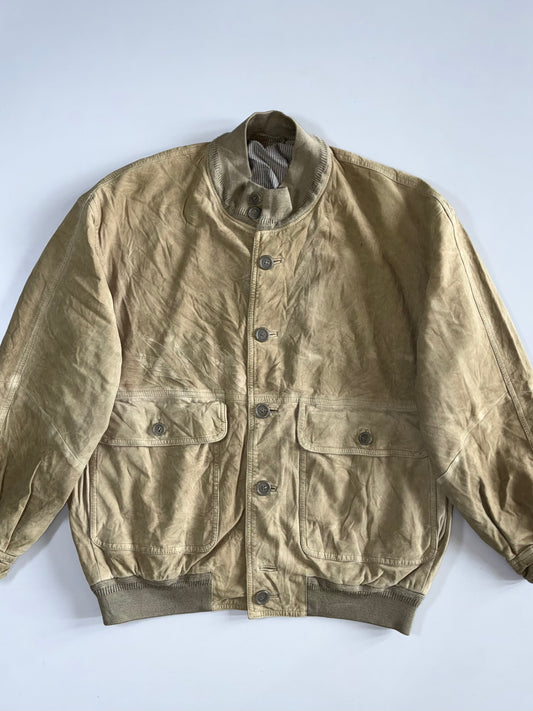 Vintage Premium Original Leather Jacket (XL)