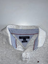 Tommy Hilfiger Vintage Grey Marl Custom Fit Polo T-Shirt (M)