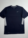 Nike | Black Grey Dri-Fit Side Panel Tee (L)