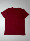 Tommy Hilfiger Basic Crewneck T-Shirt – Maroon (M)