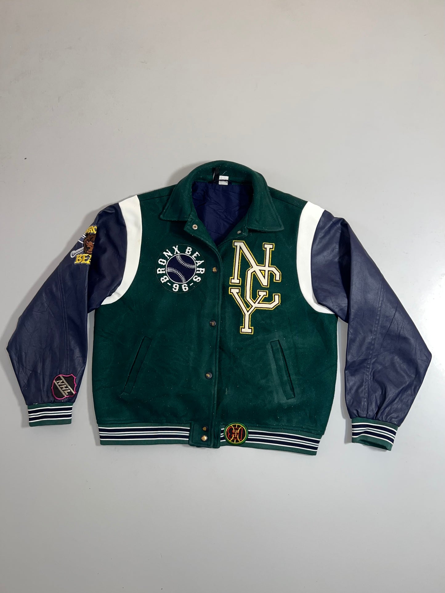 ZSuper Premium Rare Varsity Jacket Leather Sleeves (S/M)