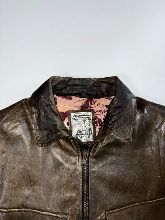 Trapper Premium Original Pure Leather Jacket (L)