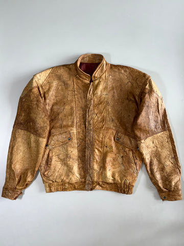 Vintage Premium Original Leather Jacket (3XL)