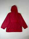Vintage Polo Sport Ralph Lauren Red Hooded Windbreaker Jacket (2XL)