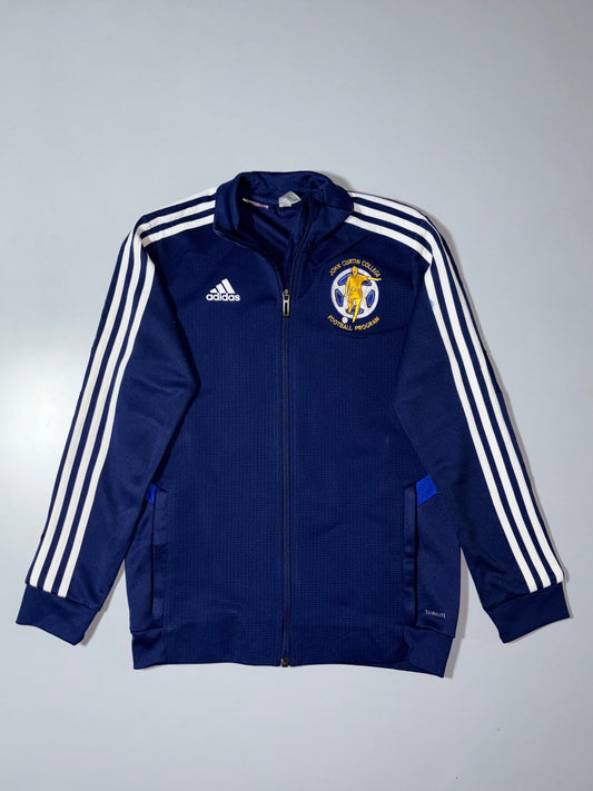 Adidas Climacool 3-Stripes Football Track Jacket – Navy Blue (XS)