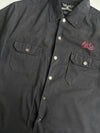 Chrome Eagle Embroidered Work Shirt (L)