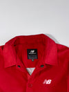 New Balance Coach Jacket – Red Snap-Button Shell Jacket (M)
