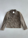 Mango Premium Original Suede Leather Jacket (S)