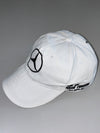 Mercedes-Benz F1 Cap – White Lewis Hamilton Edition (Adjustable)