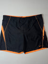 Nike Black & Orange Mesh-Lined Swim Shorts  (W:42) (L:19)