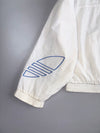 Adidas Originals Primegreen Windbreaker White Tri-Stripe Trefoil Hooded Oversized(M)