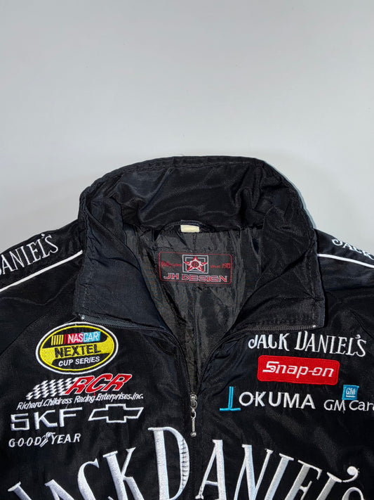 Jack Daniel’s Old No.7 NASCAR Nextel Cup Series RCR Racing Embroidered Bomber Jacket (M/L)
