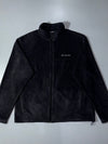 Columbia Fleece Full-Zip Jacket – Black, (XL/2XL)
