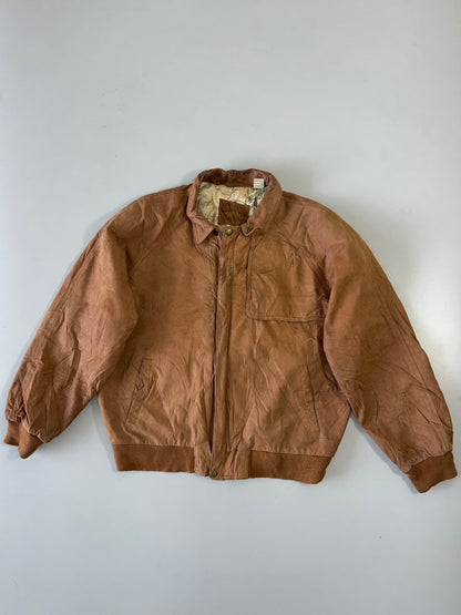 !                                                                                                                                                                                                                     Marlboro Original Sued Leather Jacket (L)