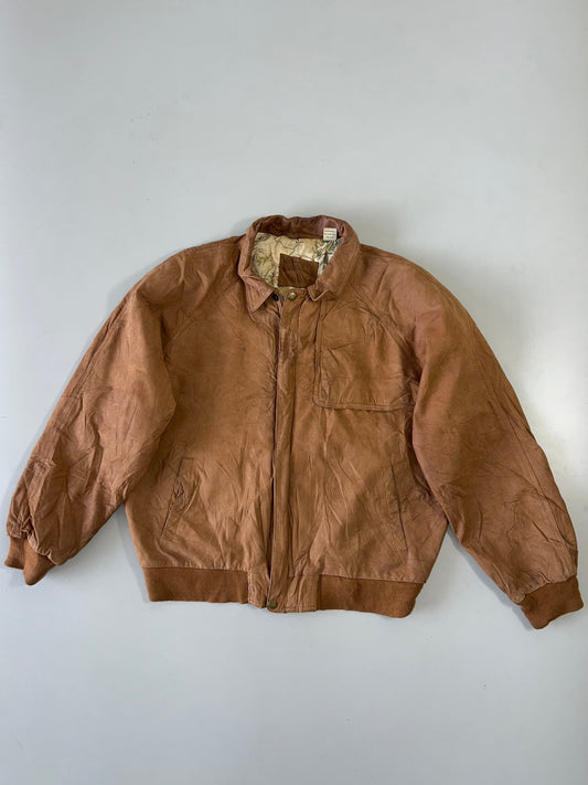 !                                                                                                                                                                                                                     Marlboro Original Sued Leather Jacket (L)