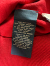 Polo by Ralph Lauren Red V-Neck Knit Sweater – (XL)