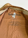 Vintage Marlborn Classic’s Original Hard Cotton Jacket W/ Leather Collar RARE (L)