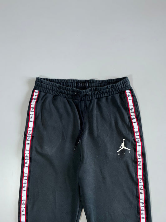 Jordan Striped Tape Black Track Elastic Pants (W:34|L:42)