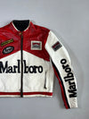 Vintage 90s Marlboro Racing Pure Leather Jacket (M)