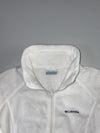 Columbia White Full-Zip Fleece (M)