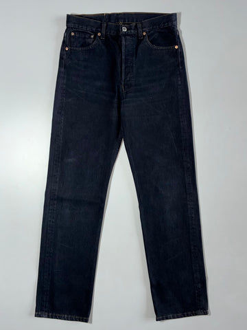 Levi’s 501 Black Denim Jeans (W:30 |L:42)