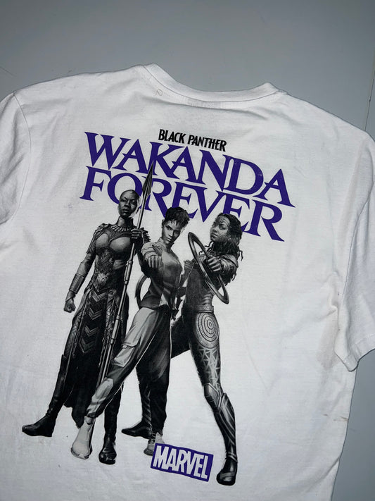 !                                                                     Wakanda Forever Original Marvel Tee (M/L)